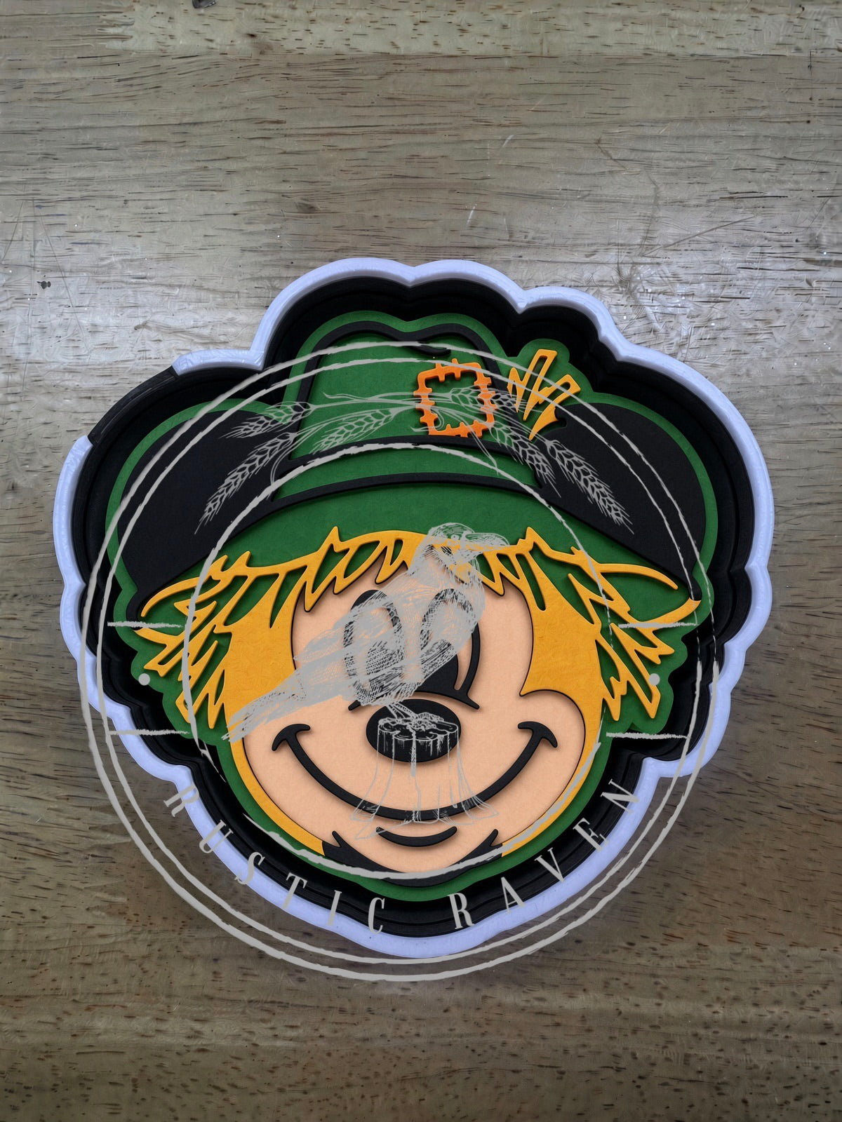 #525 Scarecrow Mouse Magical Fall Halloween Freshie Mold Exclusive