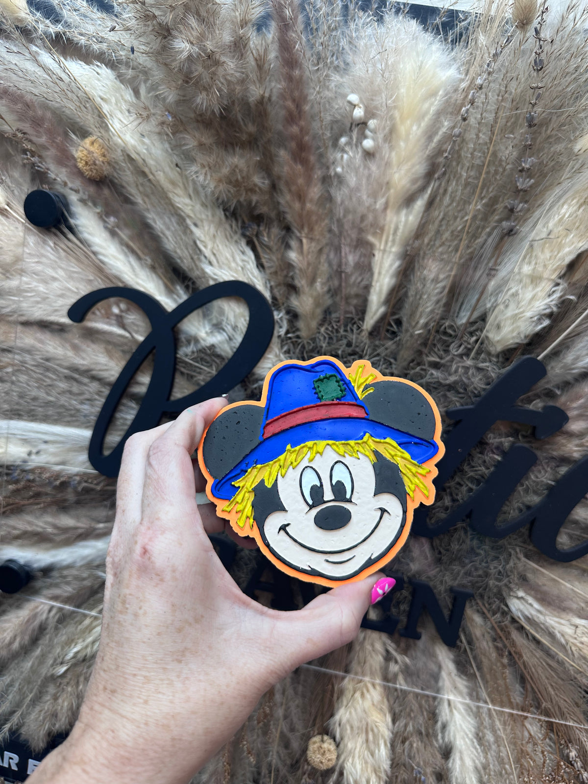 #525 Scarecrow Mouse Magical Fall Halloween Freshie Mold Exclusive