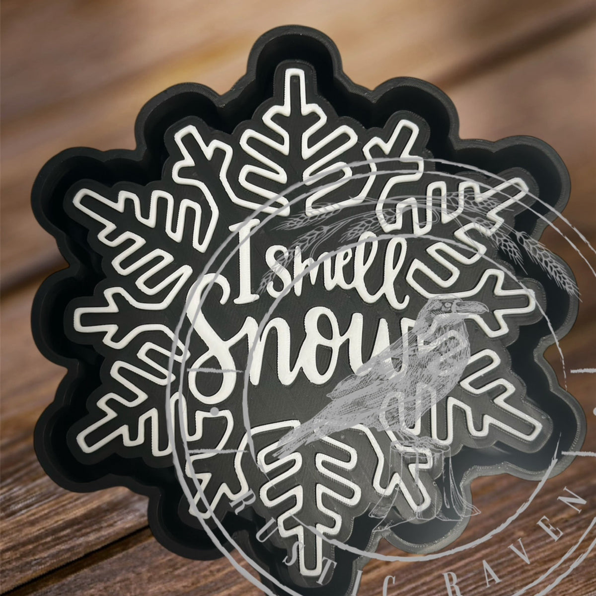 #23 Winter Gilmore I Smell Snow Snowflake Freshie Mold Exclusive