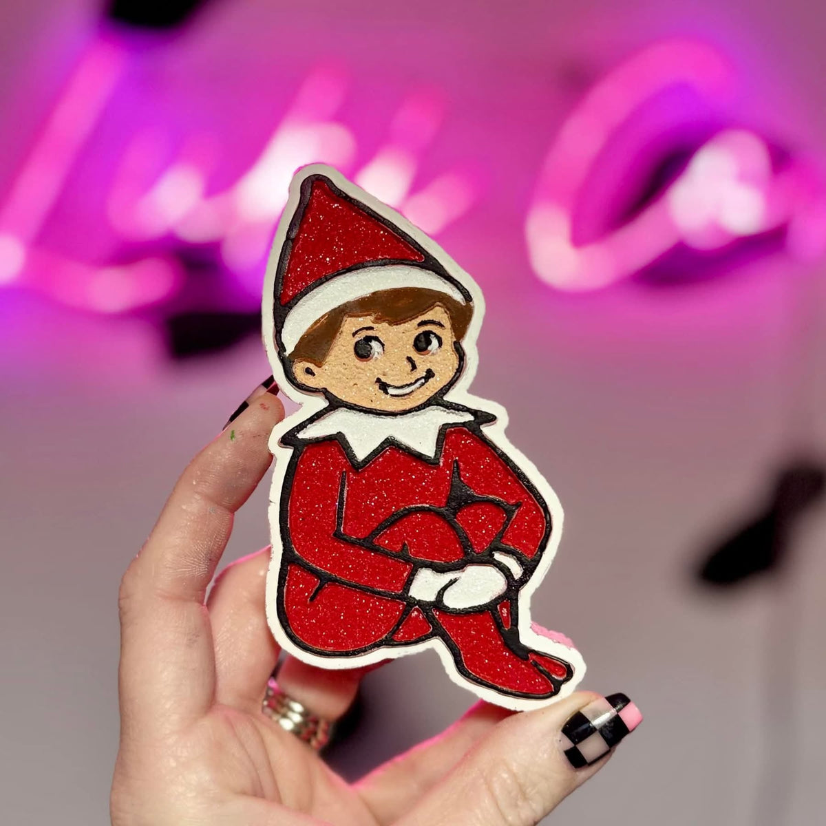 #37 Christmas Elf Boy Freshie Mold Exclusive