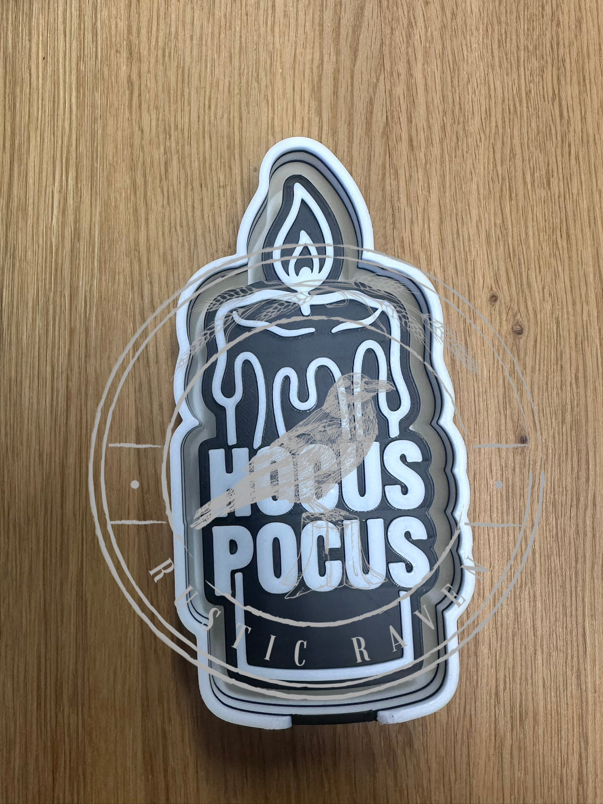 #509 Hocus Pocus Black Flame Candle Freshie Mold Exclusive