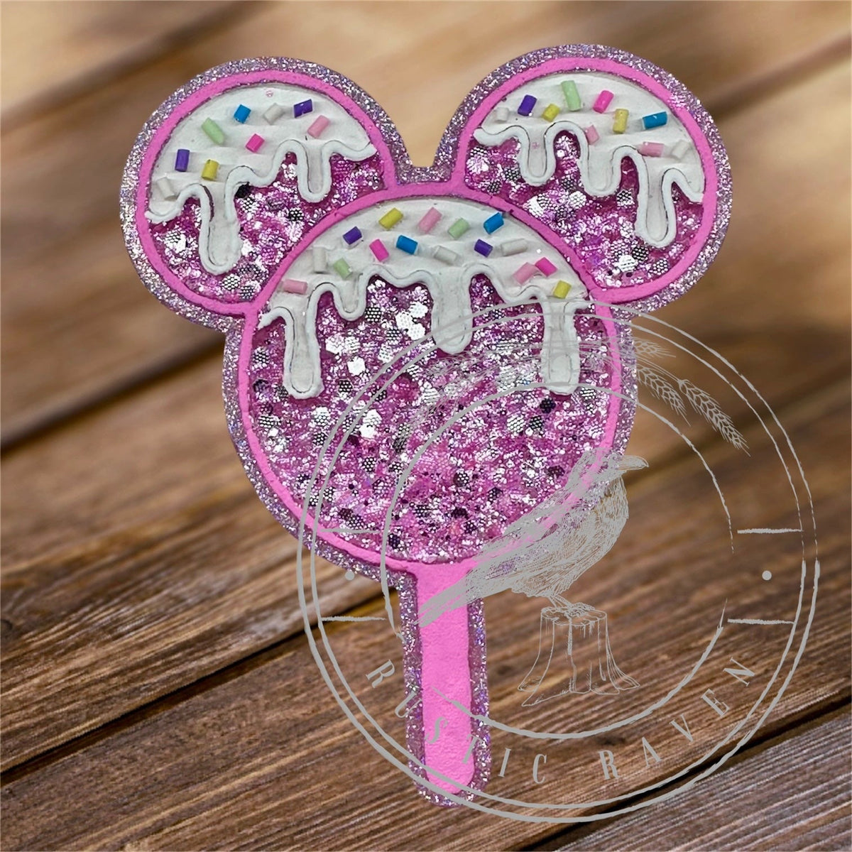 #440 Magical Halloween Mouse Ears Lollipop Sprinkles Freshie mold exclusive can be used with Leopard & Lace cardstock