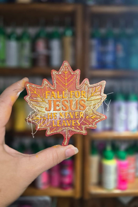 473 Fall Thanksgiving Fall for Jesus Freshie Mold Exclusive