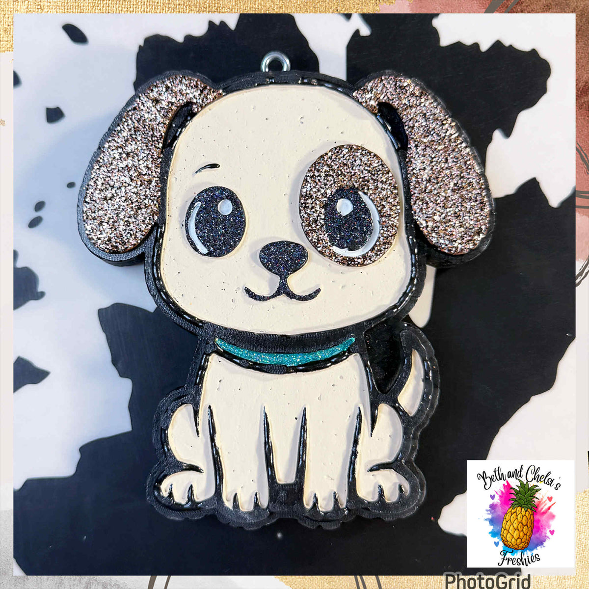 #338 Barnyard Dog Scout Freshie Exclusive