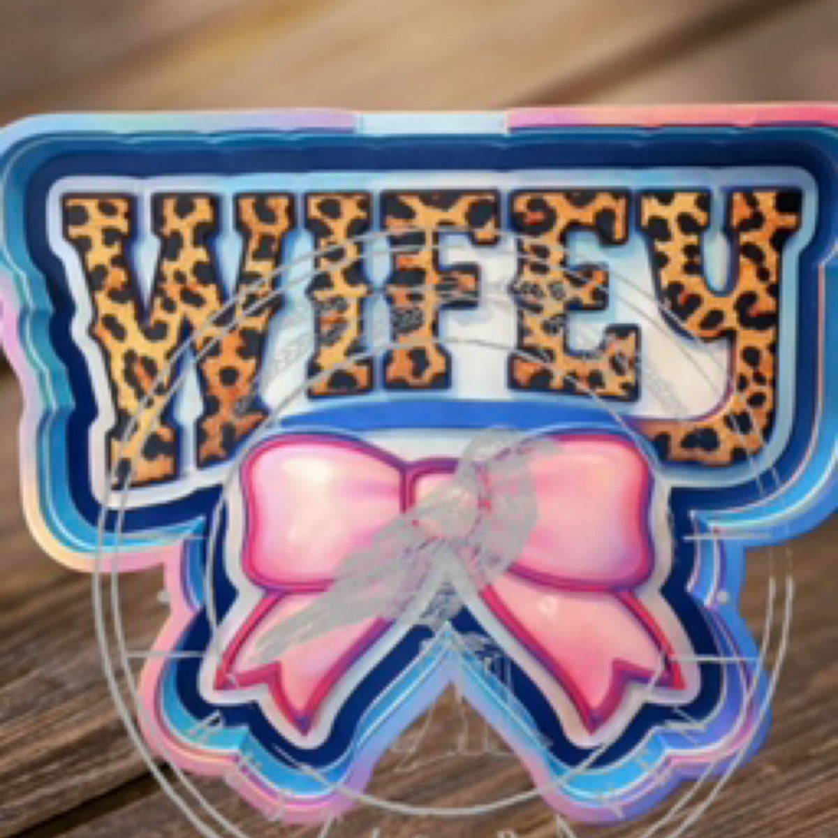#249 Wifey Wife Bow Freshie Mold Exclusive