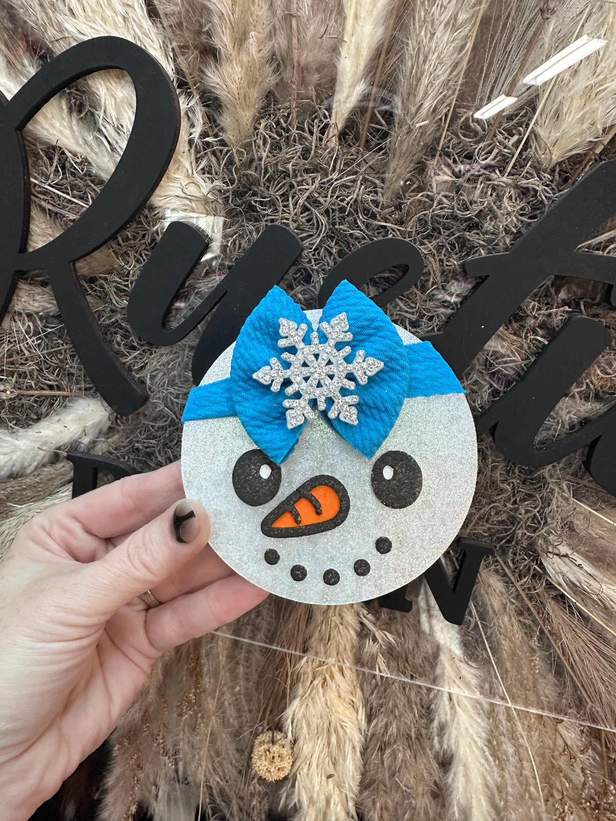 #544 Snowman Circle Beanie Hat Freshie Mold Exclusive