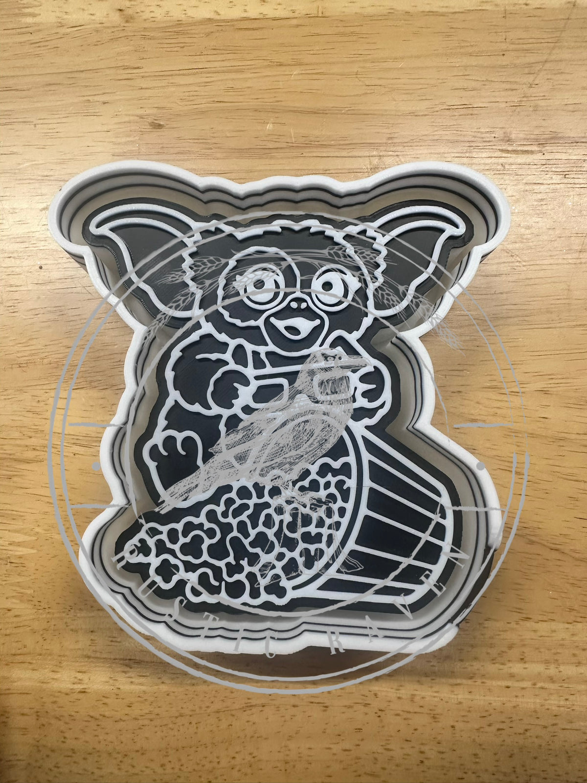#524 Gizmo Gremlins Movie Popcorn 3D freshie mold exclusive