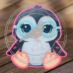 #463 Penguin Glasses Geek Squad freshie mold exclusive