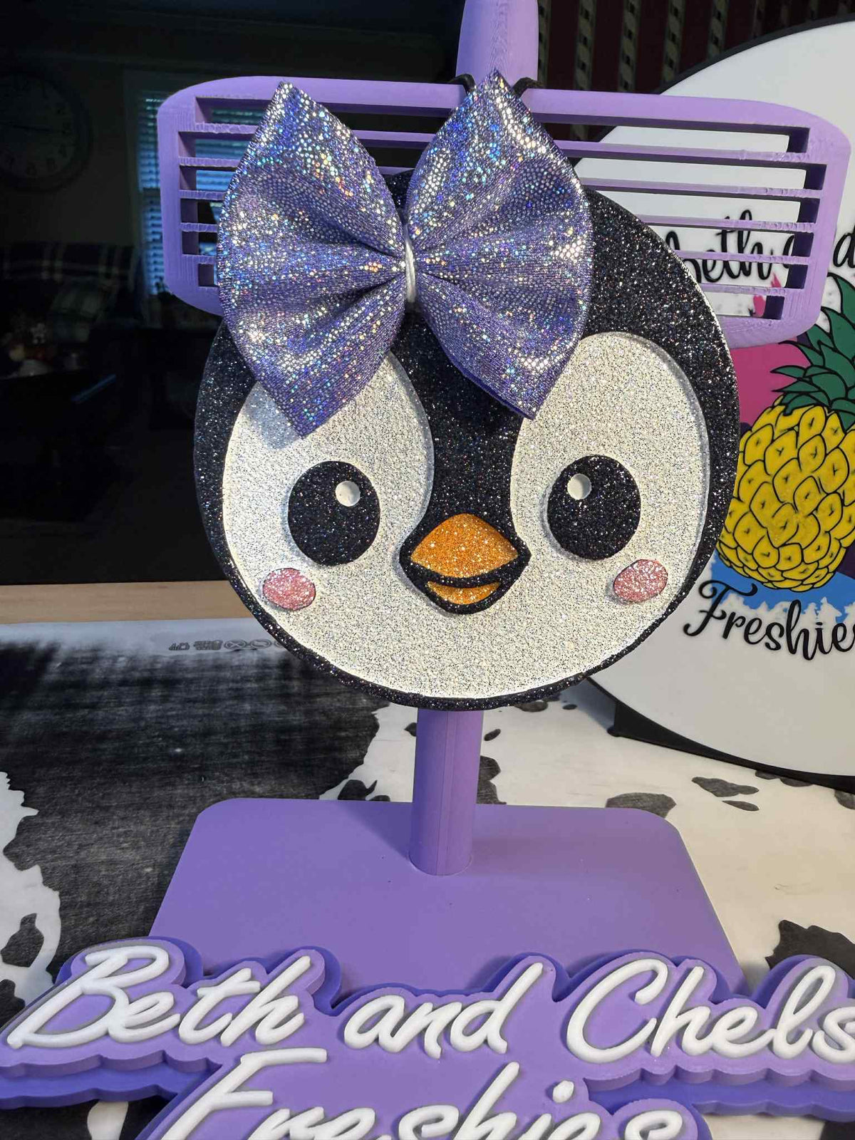 #327 Penguin Face for Beanie Freshie Mold Exclusive