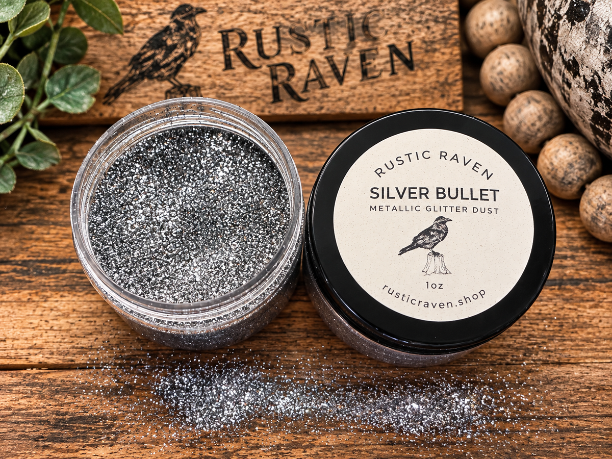 Silver Bullet Metallic Glitter Dust 1oz
