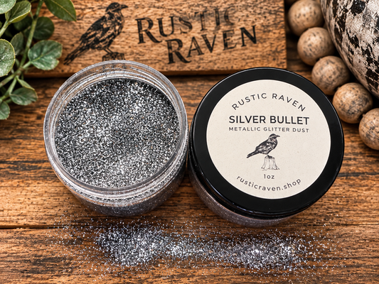 Silver Bullet Metallic Glitter Dust 1oz