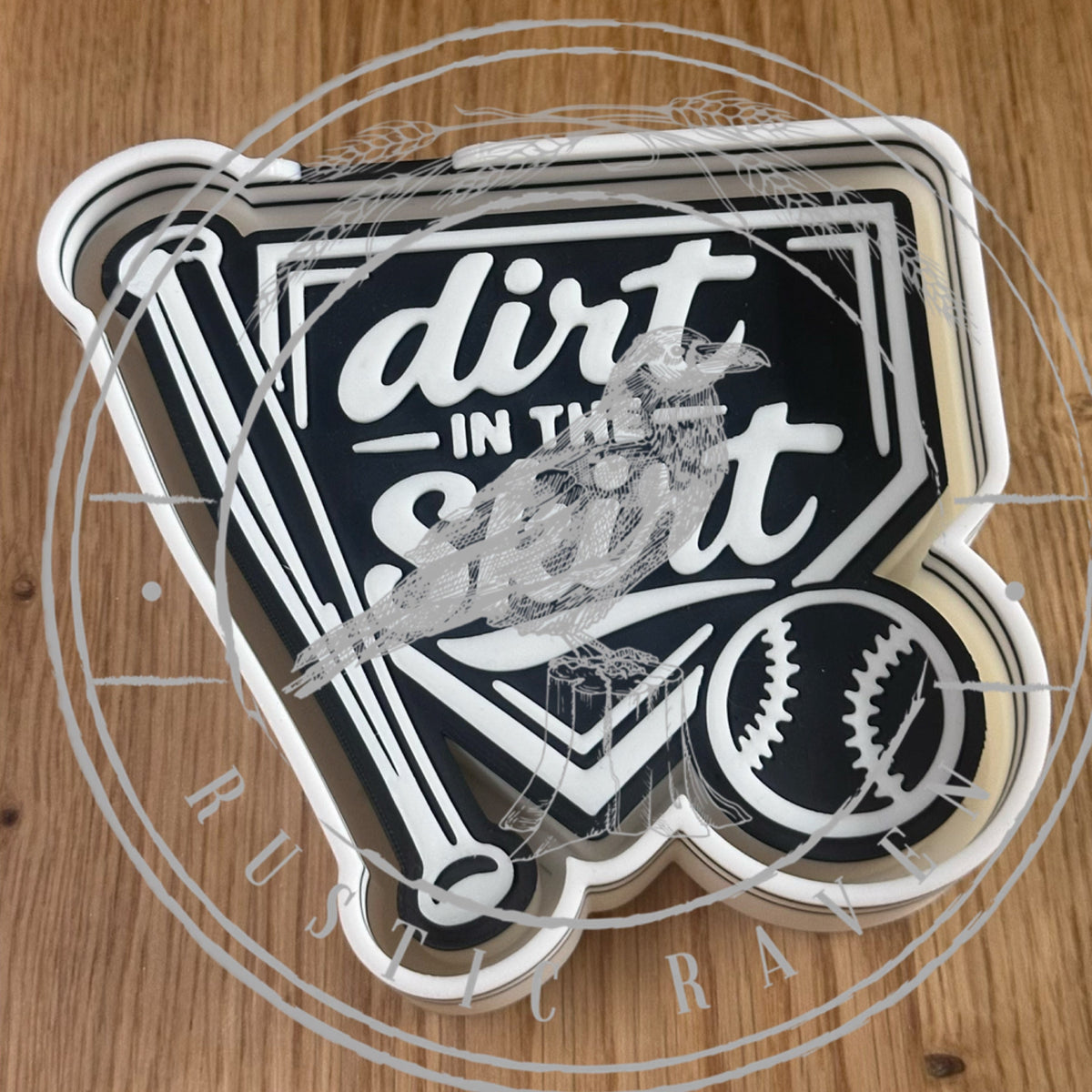 #280 GameDay Baseball Bat Base Dirt In The Skirt Sports Freshie Mold Exclusive