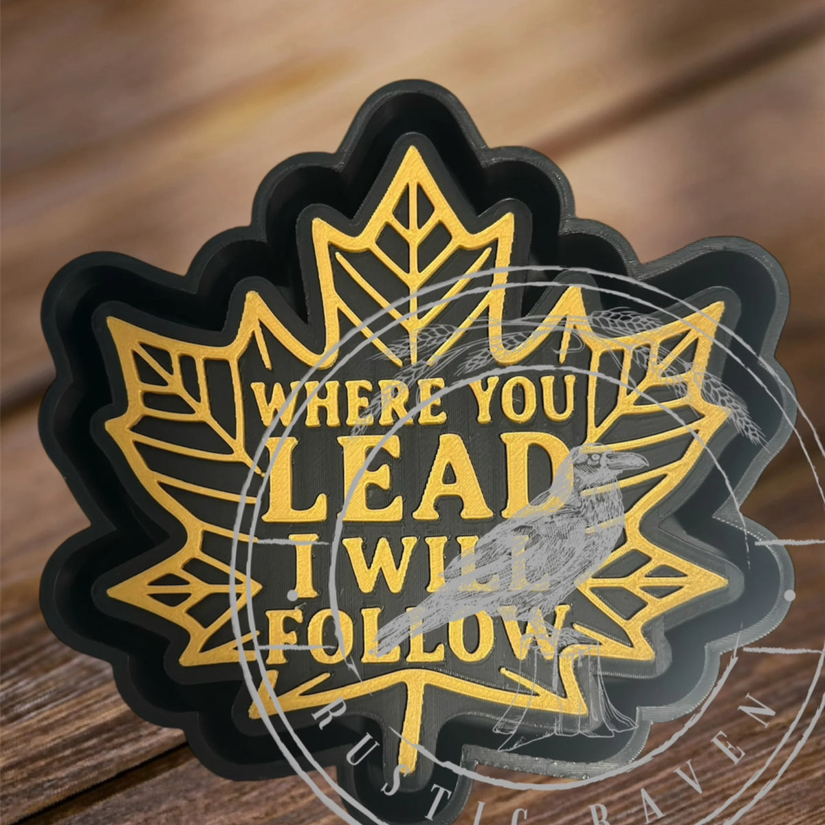 #12 Fall Thanksgiving Leave Gilmore Where You Lead Leaf Exclusive Freshie Mold