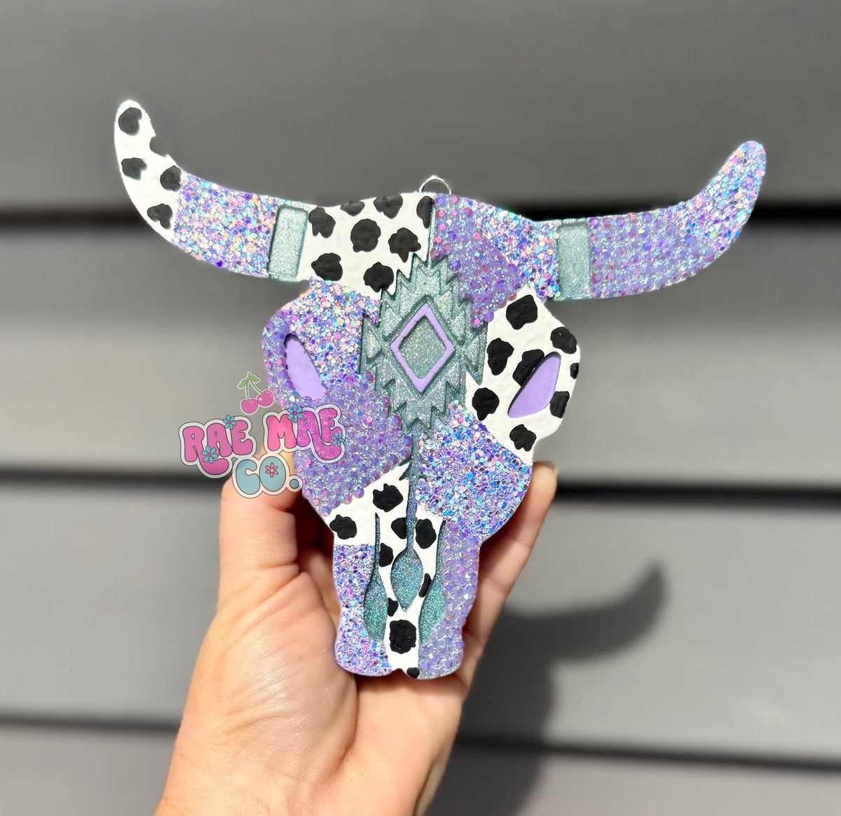 #207 Western Very Large Aztec Bull Freshie Mold Exclusive