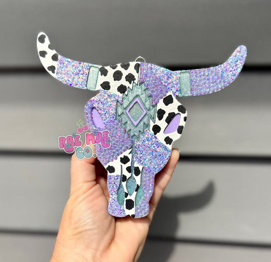 #207 Western Very Large Aztec Bull Freshie Mold Exclusive