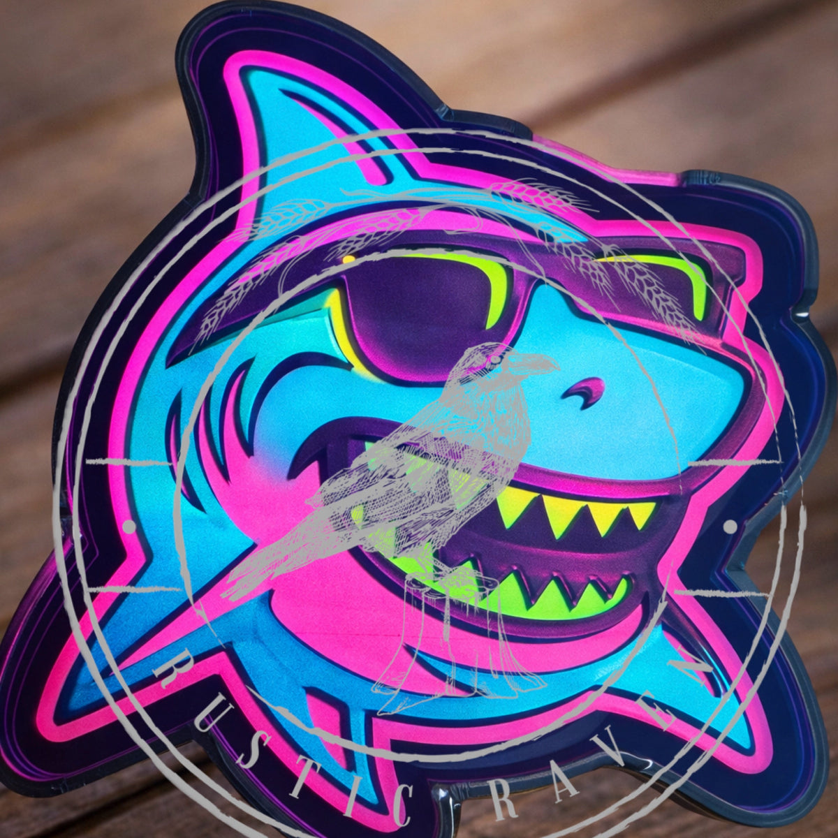 #342 Shark Sunglasses Freshie Mold Exclusive