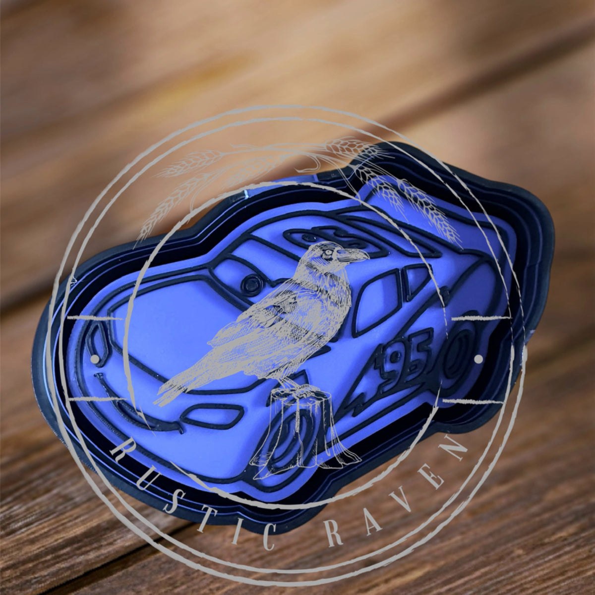 #434 Magical Inspired Race Car Lighting Freshie Mold Exclusive