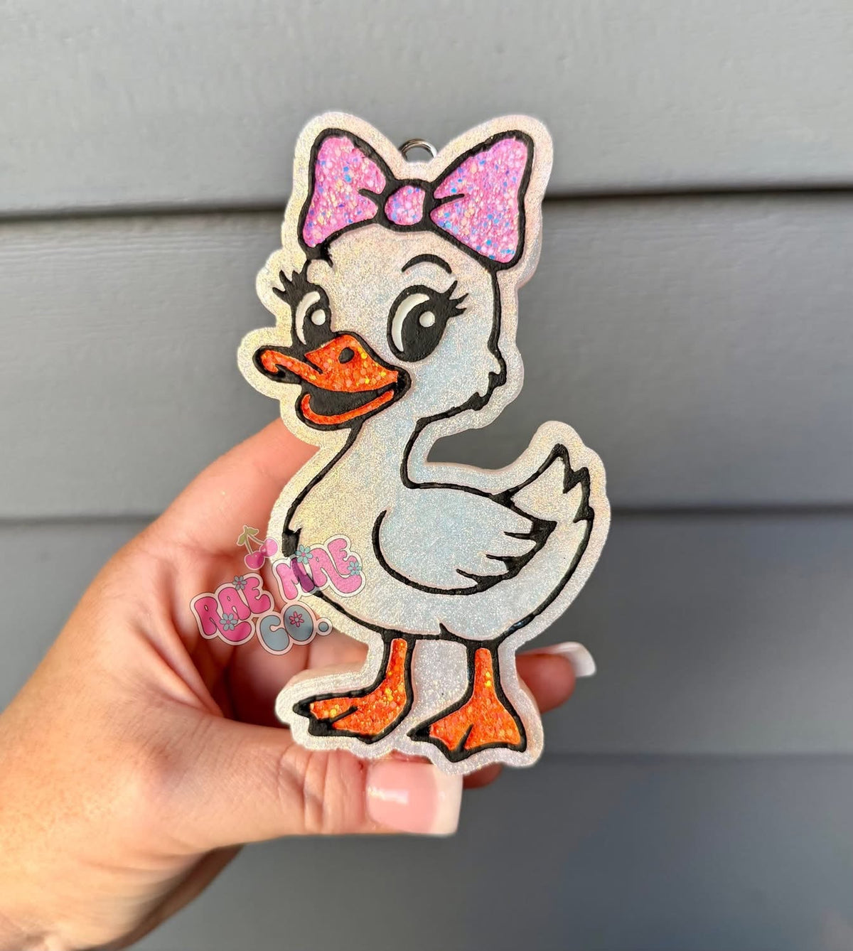 #324 Dolly Goose Duck Bow Freshie Mold Exclusive