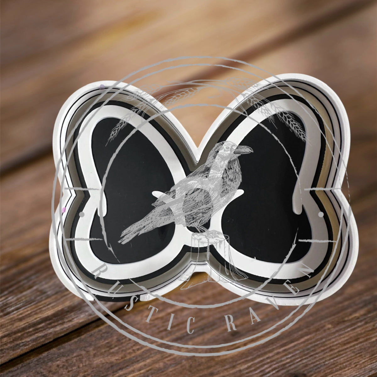 #443 Magical Inspired Mouse Bow Freshie Mold Exclusive can be used with Leopard & Lace Cardstock