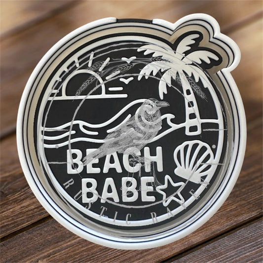 #345 Beach Babe Ocean Summer Freshie Mold Exclusive