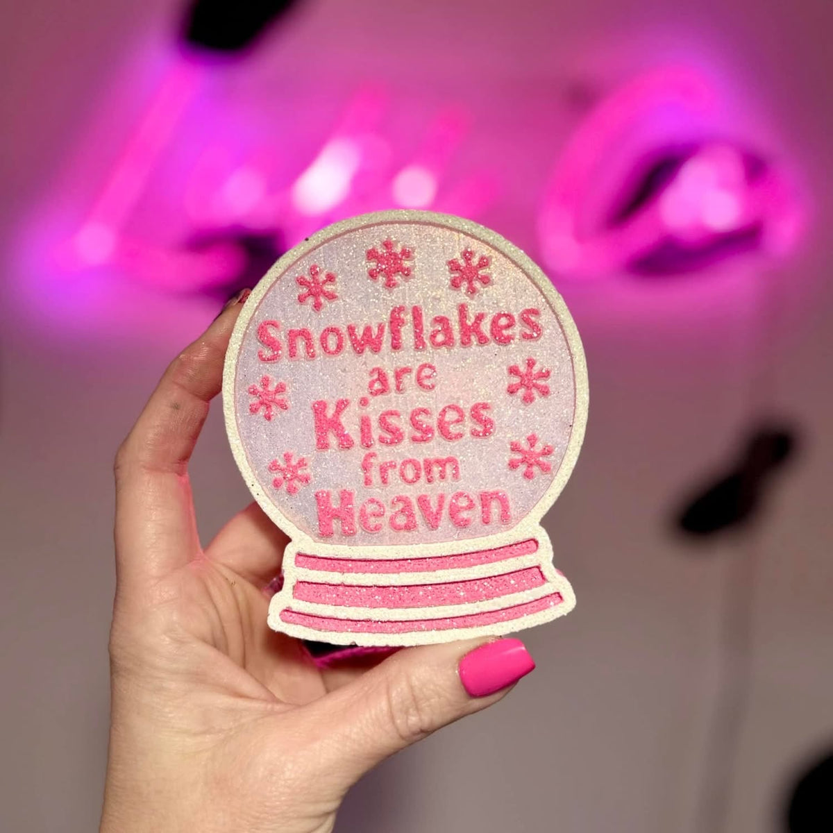 #36 Snowglobe Christmas Winter Freshie Mold  Exclusive