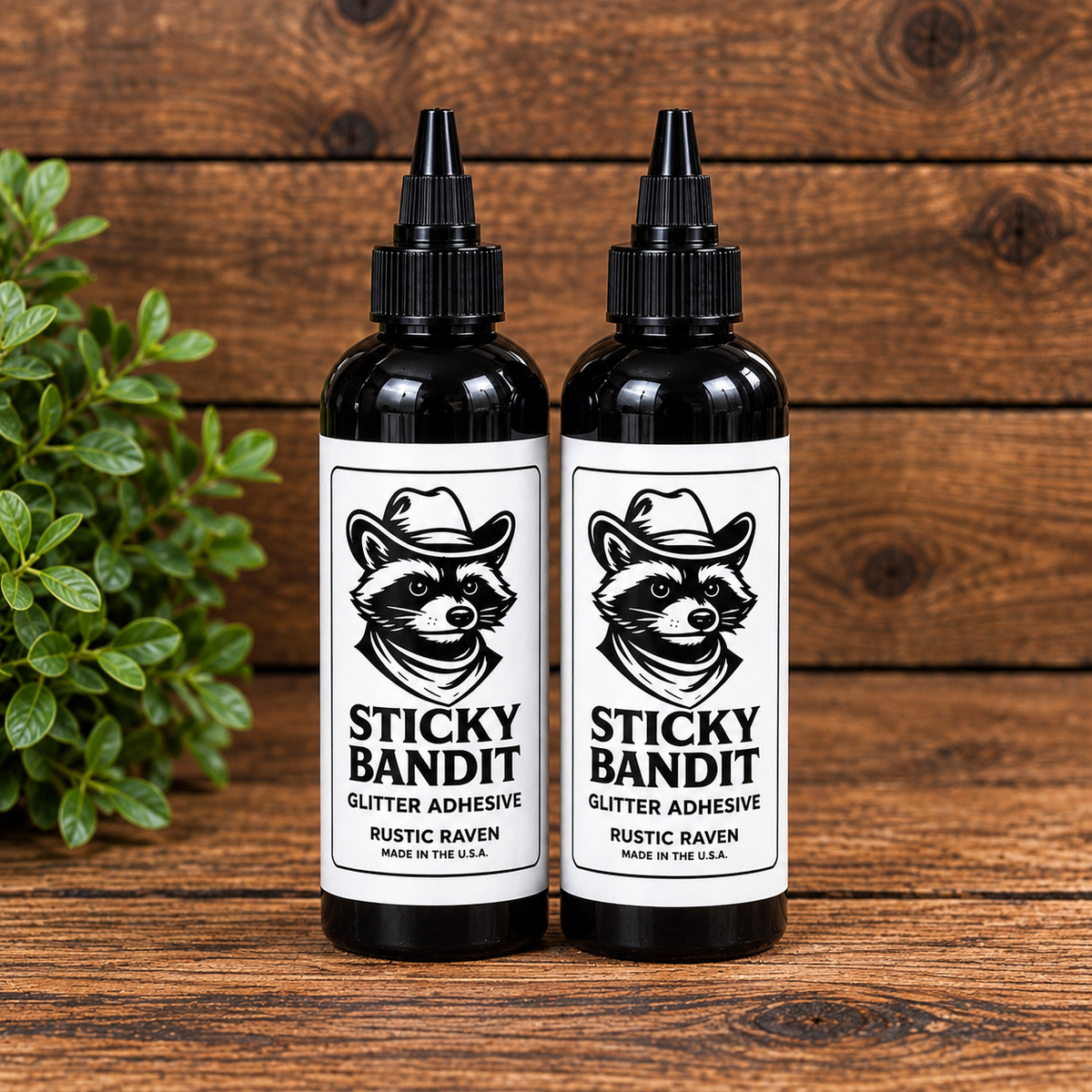 Sticky Bandit Glitter Glue Adhesive 8oz Bottle
