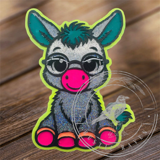 #265 Donkey Glasses Farm Freshie Mold Exclusive