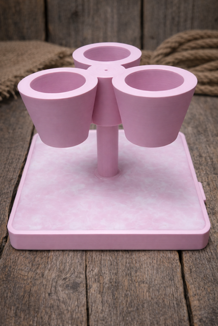 3D Silcone Base Crafting Glue Holder, resin, Paint Holder, Pigment Holder With Silicone Base