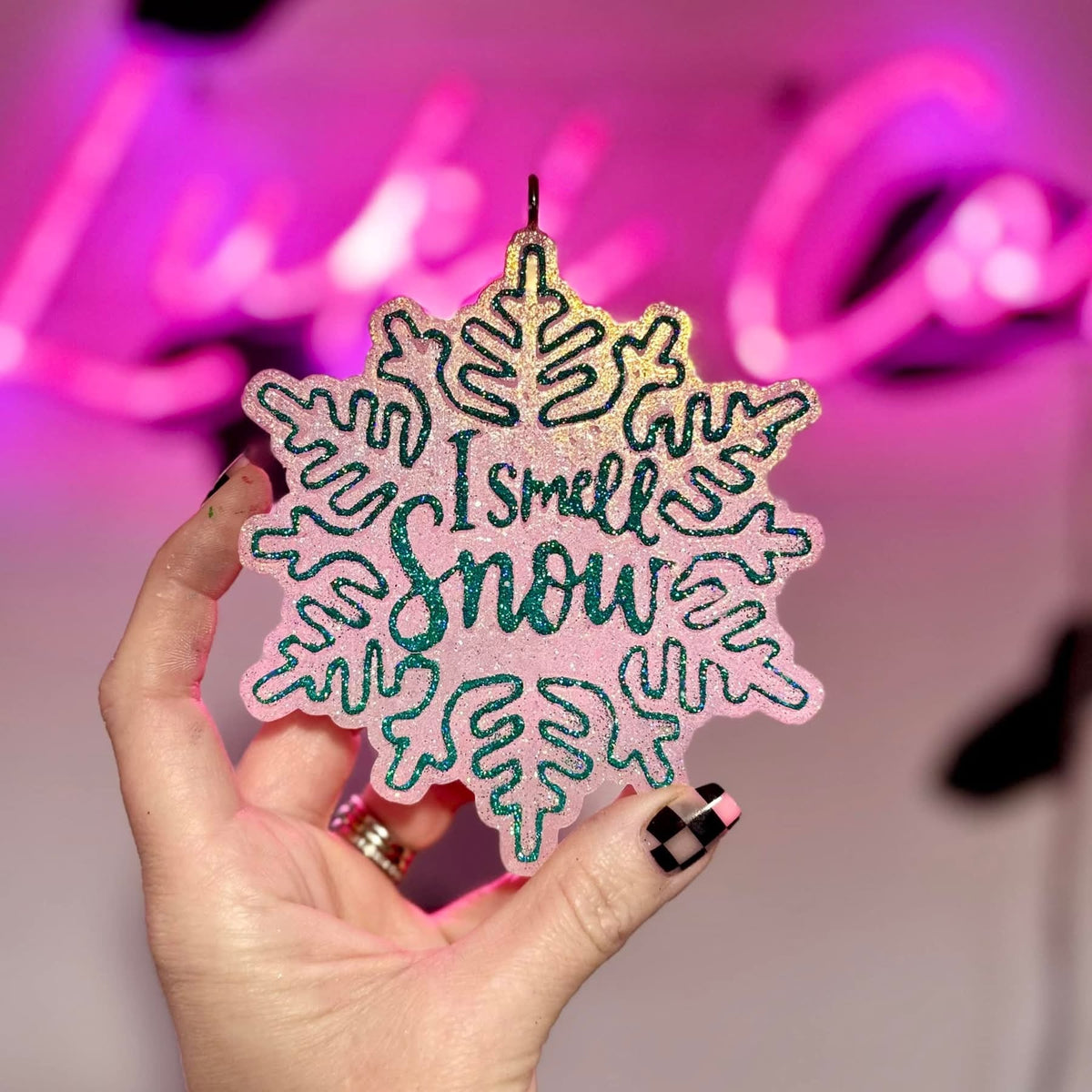 #23 Winter Gilmore I Smell Snow Snowflake Freshie Mold Exclusive