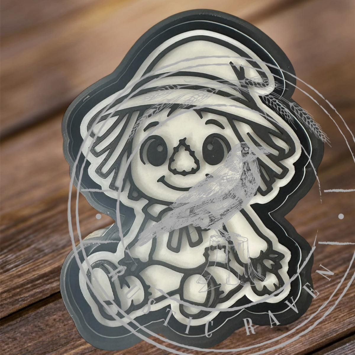 #157 Halloween Fall Scarecrow Oz Freshie Mold Exclusive