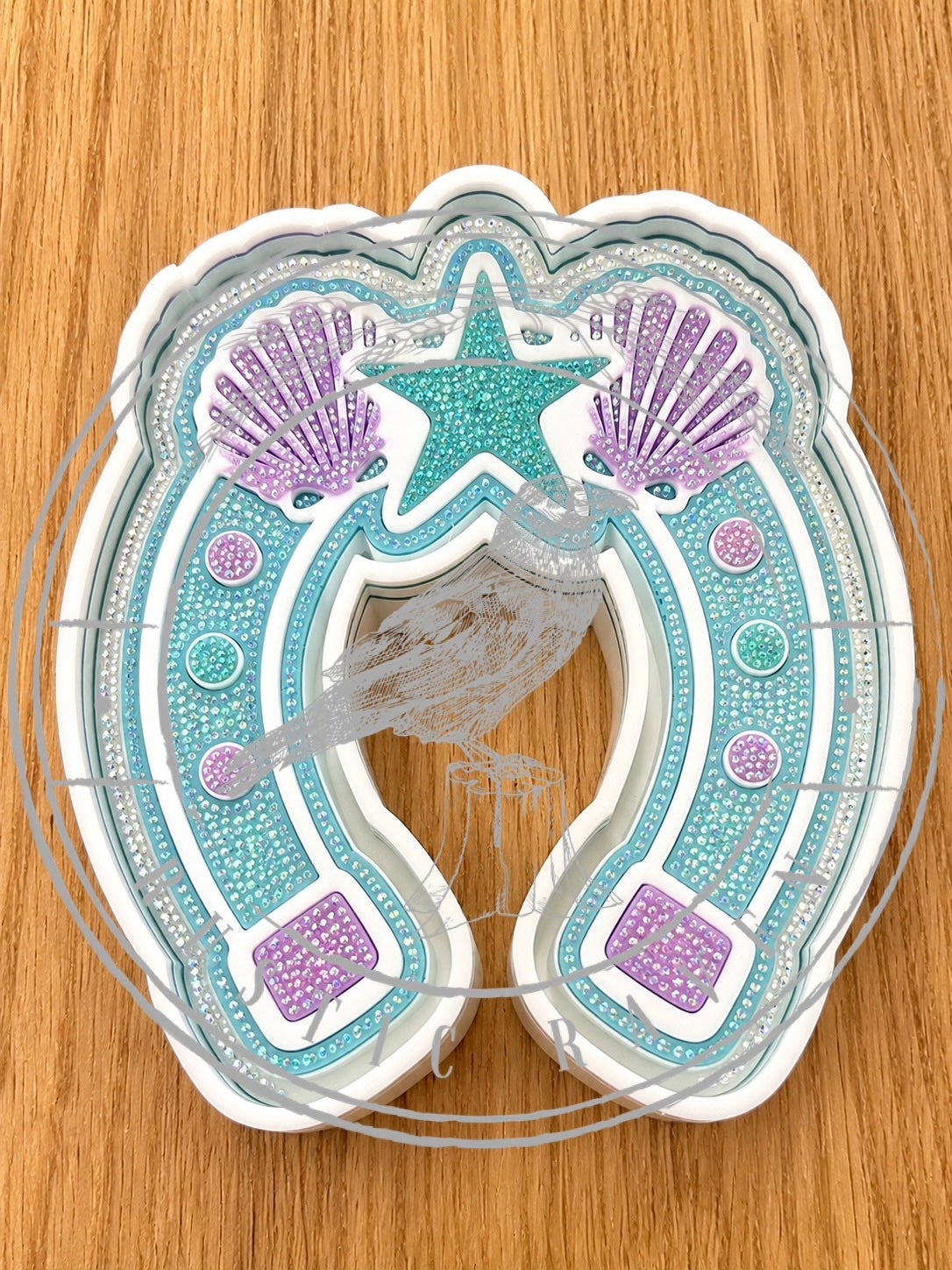 #187 Western Coastal Ocean Horseshoe Seashell Freshie Mold Exclusive