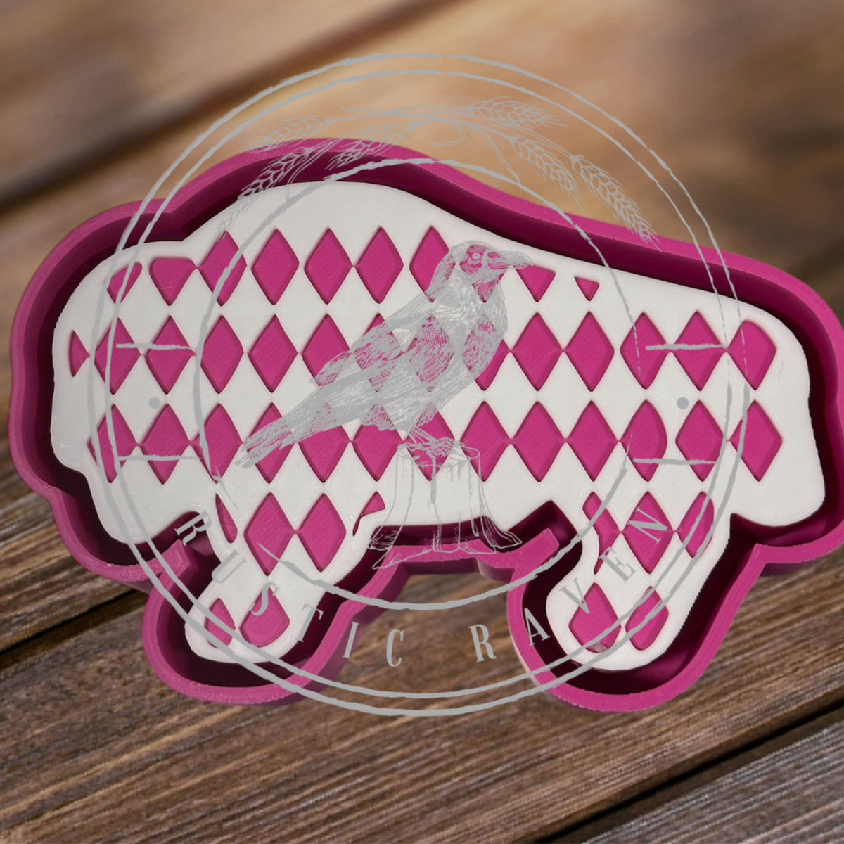 #179 Western Buffalo Diamond Freshie Mold Exclusive