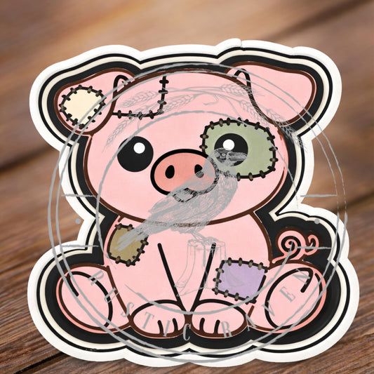 #372 Pig Patches Patch Pal Animal Freshie Mold Exclusive