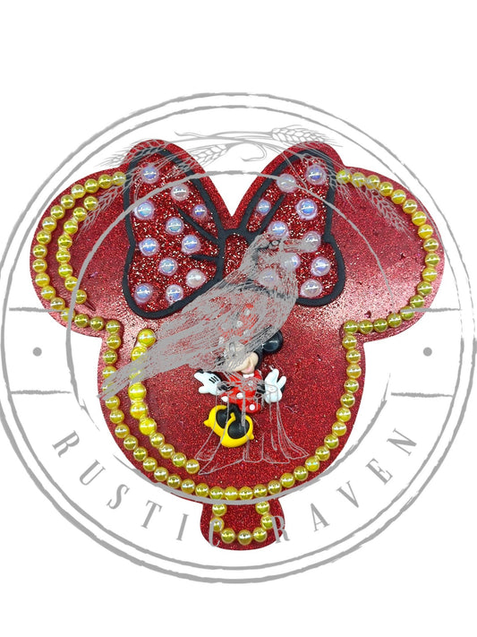 #436 Magical Inspired Bow Ear Balloon Mouse Freshie Mold Exclusive can be used with Leopard & Lace Cardstock