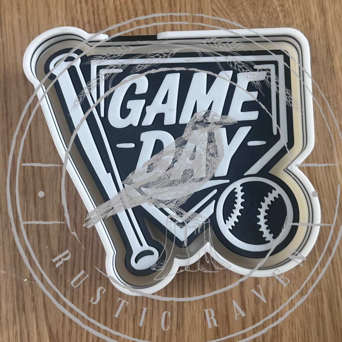#270 Baseball Bat Base Sports GameDay Freshie Mold Exclusive