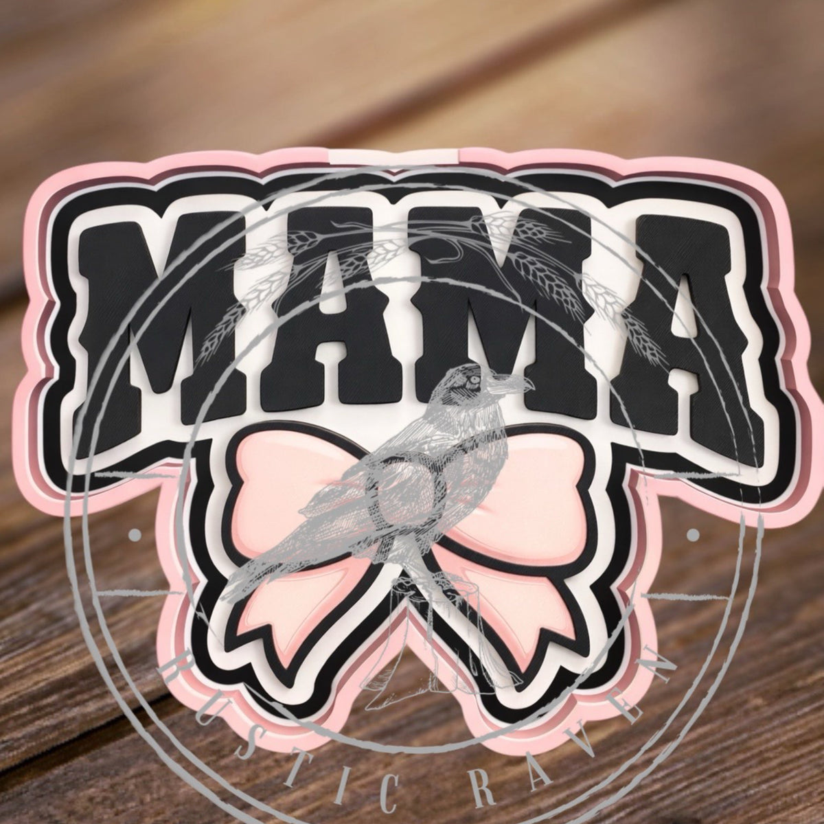 #248 Mama Bow Freshie Mold Exclusive