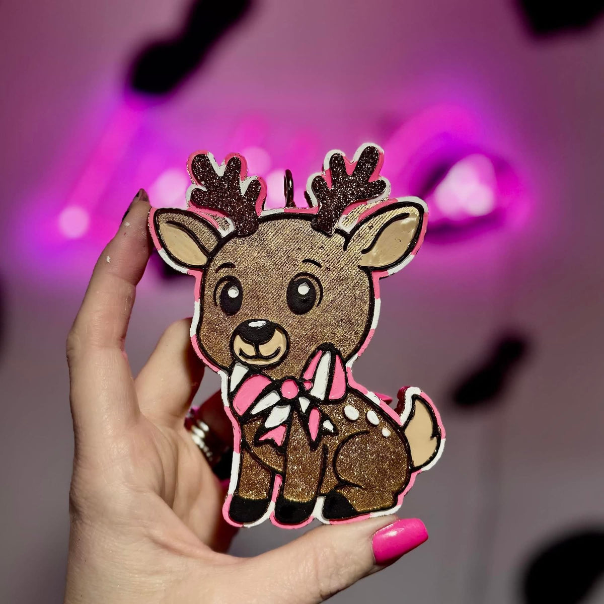#40 Christmas Darla Reindeer Deer Freshie Mold Exclusive