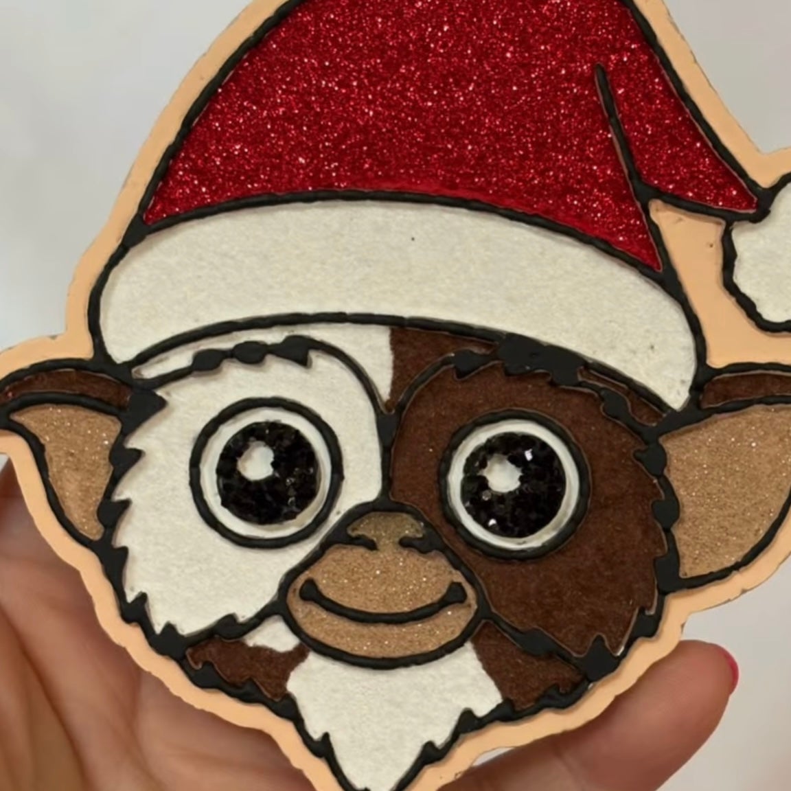 #28 Christmas Gizmo Santa Exclusive Freshie Mold