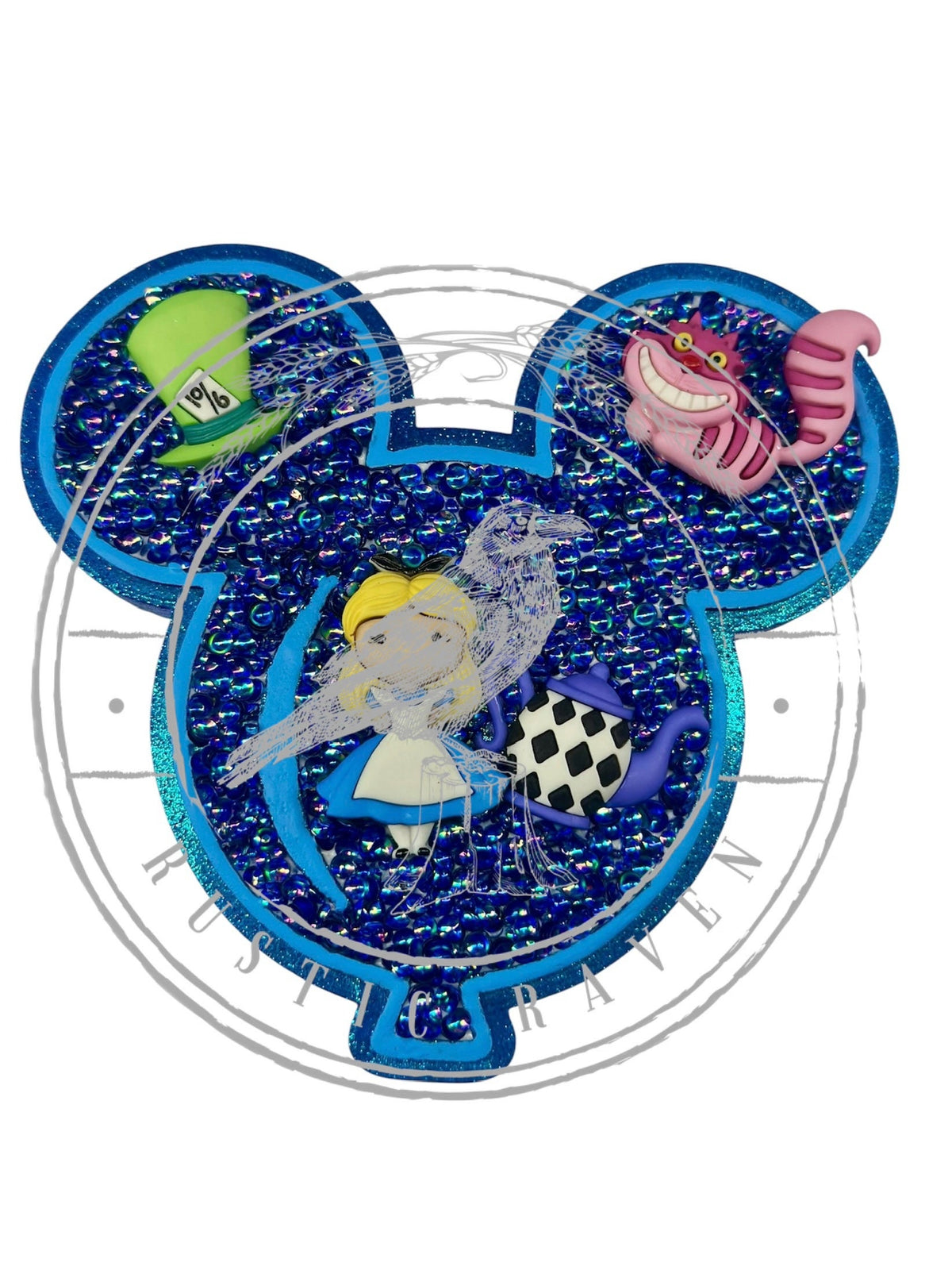 #435 Mouse Magical Inspired Ears Balloon Freshie Mold Exclusive can be used with Leooard & Lace Cardstock