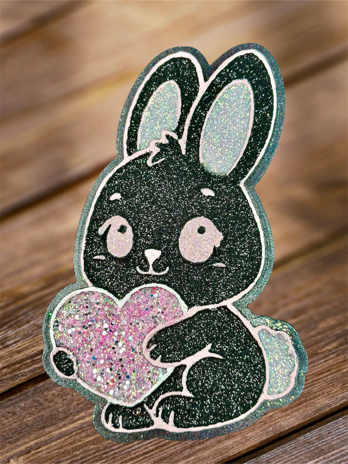 #115 Valentines Bunny Heart Easter Exclusive Freshie Mold