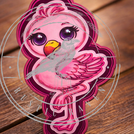 #238 Flamingo Freshie Mold Exclusive