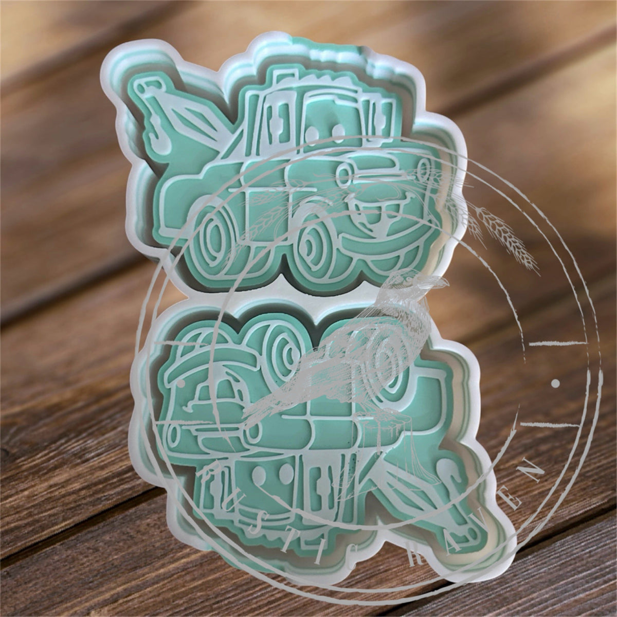 #451 Magical 3" Vents Tow Truck Inspired Freshie Mold Exclusive