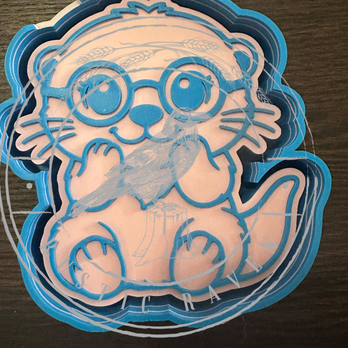 #470 Otter glasses freshie mold exclusive