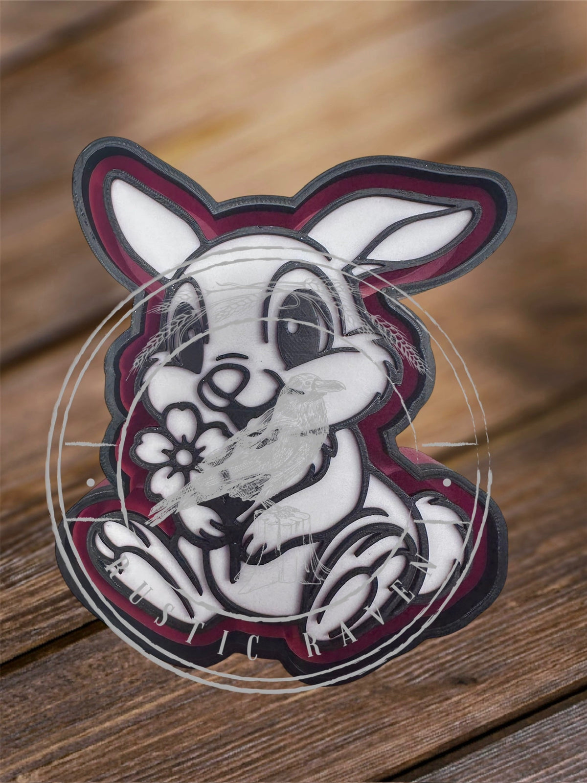 #243 Bunny Rabbit Thumper Flower Freshie Mold Exclusive
