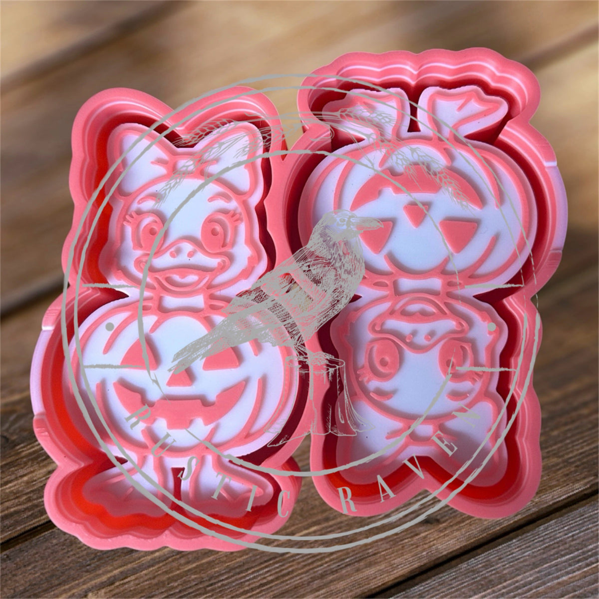 #425 Vents 3" Halloween Dolly Goose Pumpkin Freshie Mold Exclusive