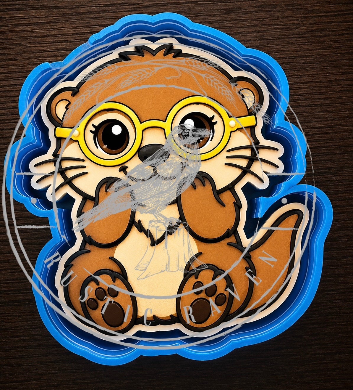 #470 Otter glasses freshie mold exclusive