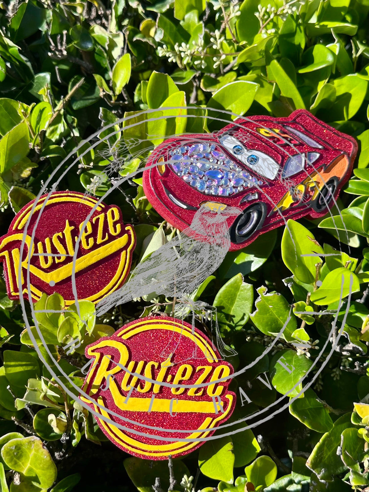 #434 Magical Inspired Race Car Lighting Freshie Mold Exclusive