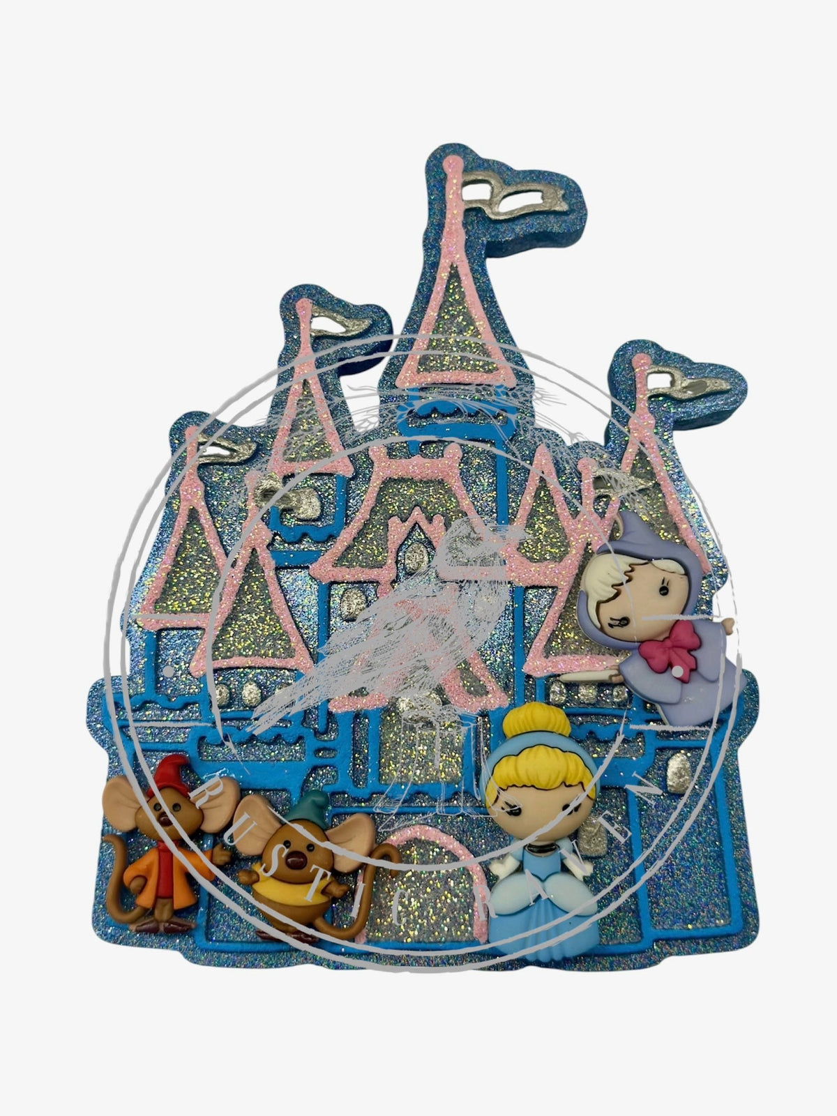 #445 Magical Inspired Castle Freshie Mold Exclusive can be used with Leopard & Lace Cardstock