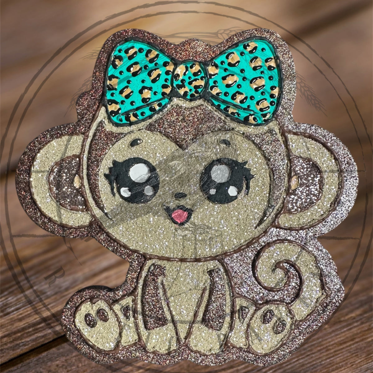 #325 Maddie Monkey Freshie Mold Exclusive