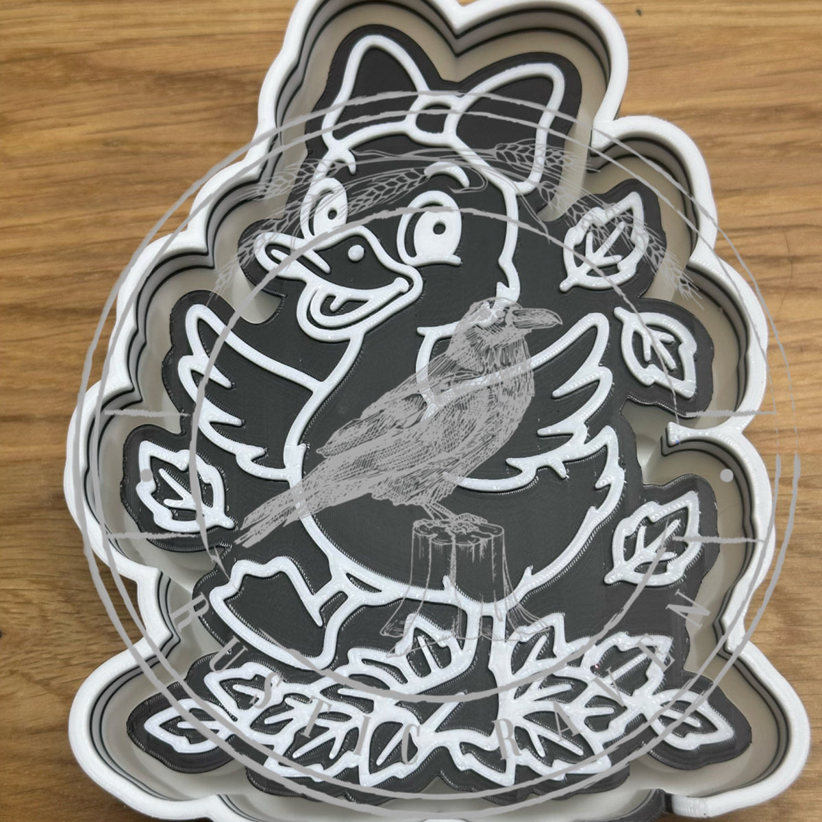 #489 Dolly Goose Duck Leaves Thanksgiving Fall Freshie Mold Exclusive